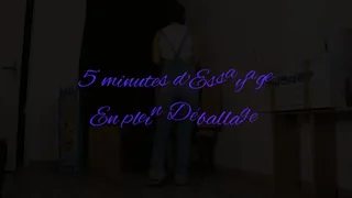 French - 5 minutes d&#039;essayage en plein Déballage!