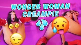 WONDER WOMAN CREAMPIE