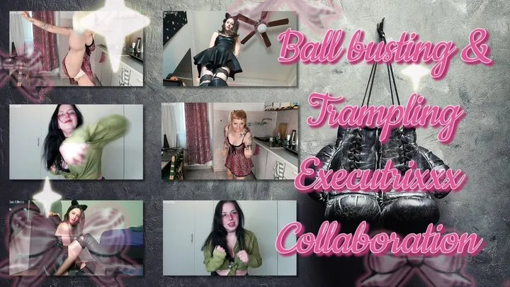 Executrixxx collaboration : ball busting and trampling