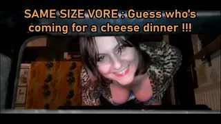 I VORE YOU WELCOME TO MY CHEESE DINNER