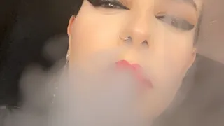Vaping in your face NO AUDIO