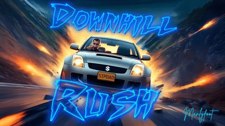 Downhill Rush - The Ultimate Pedal Pumping and Brake Failure Adventure!