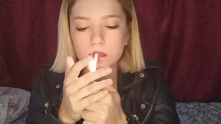 Leather Jacket Human Ashtray And Spit