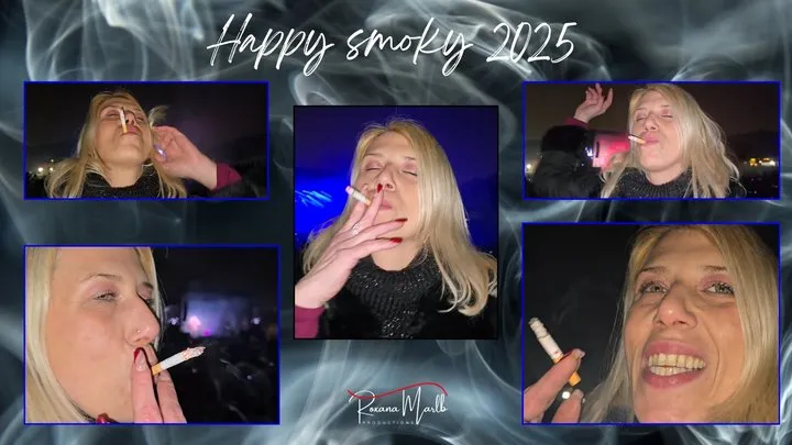 00220 # heavy smoke in new year's eve concert