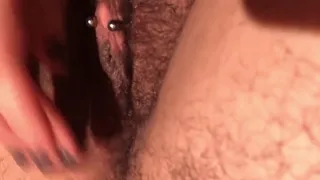 Trans FTM letting his hole be used by alien dick
