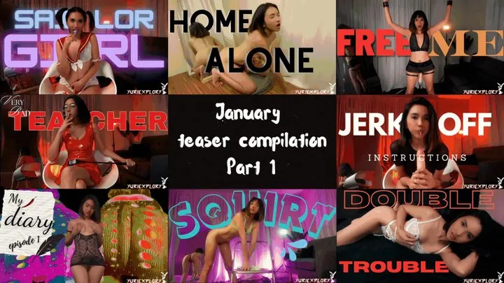 Yuriexplory's January compilation - Part 1