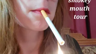 Amateur Real Smoker Mouth Tour