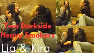 Lia & Kira: Two Darkside Heavy Smokers