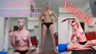 Victoria: Naked Tits Lungs Challenge (Part 1)