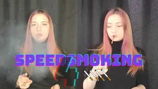 Speedsmoking 4 Cigarettes