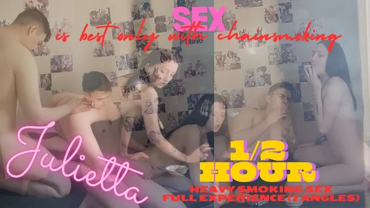 Sex is only best with Chainsmoking (Full experience, )