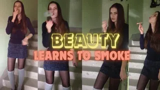 Beauty Learns to Smoke