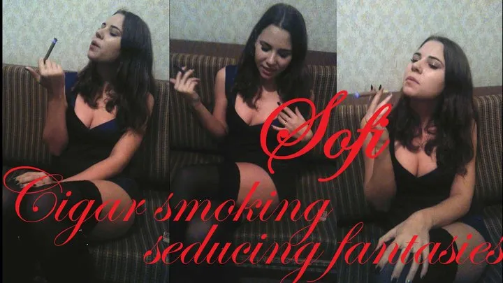 Cigar smoking seducing fantasies