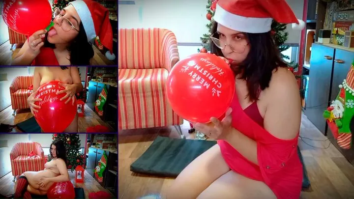 LIVE - Christmas Morning Balloon pop - Bunny Looner