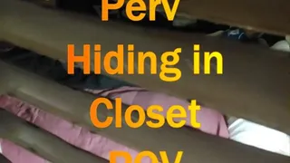 Lizzy Catches Perv Hiding in Closet POV Roleplay