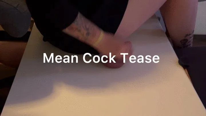 Mean Cock Tease - Dominant Handjob