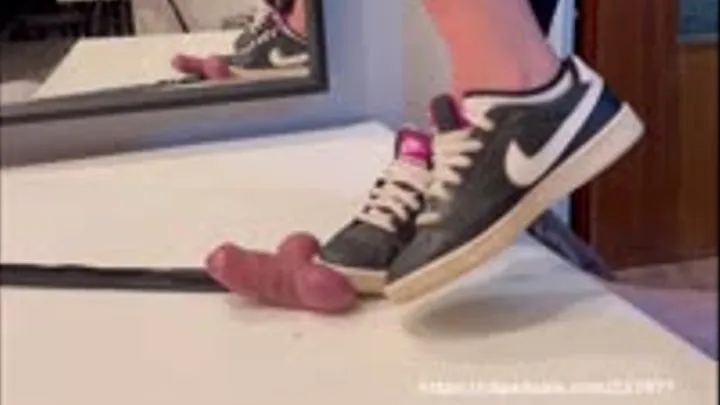 Sneaker and Barefoot Crush - Cock Ball Trample