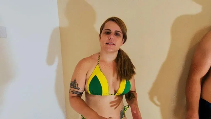 Battle two, Gender Battle:BJJ Badgirl and Slave Covared!