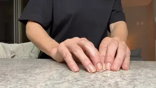 Tapping with fingers