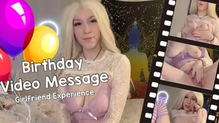 Birthday Video Message | Girlfriend Experience