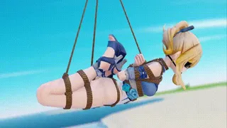 Gin Swimsuit Suspension and Bondage Dancing