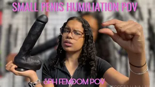 Small penis humiliation - Size comparison SPH POV