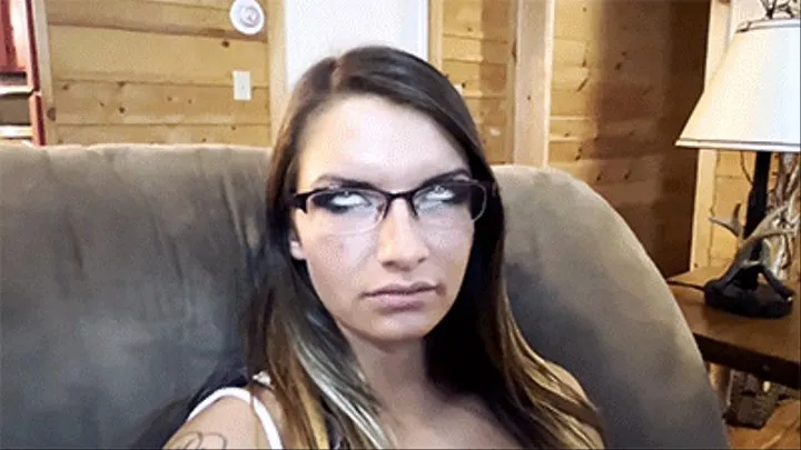 Eye Rolling in Glasses with Katie Katt - WMV