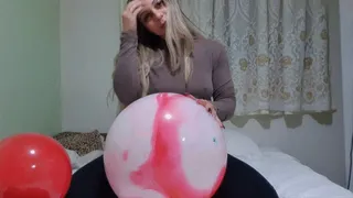 Balls popping