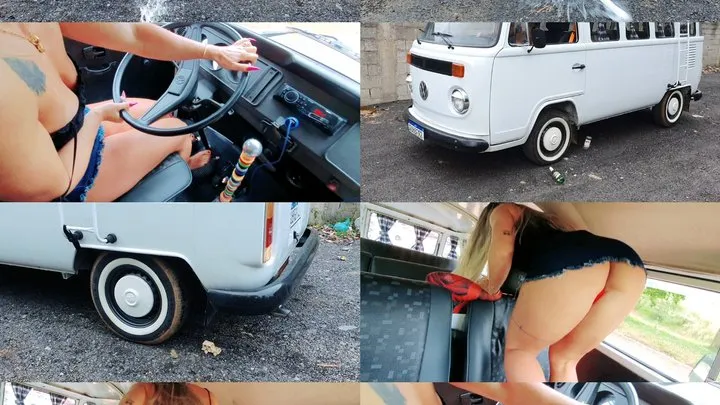 Car Crush Van VW