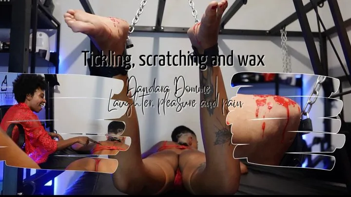 Dandara Domme: Tickling and wax to provoke laughter and pain (EN- )!