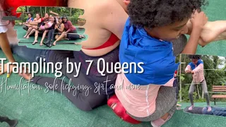 Trampled by 7 Queens