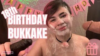 Teens 18th Birthday Bukkake