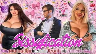 Sissyfication: Bimbo Wife turns her Husband into her Sexdoll Sissy