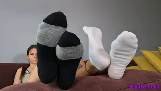 Smelly Sock Tease