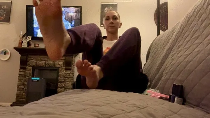 Giantess Pedicure POV