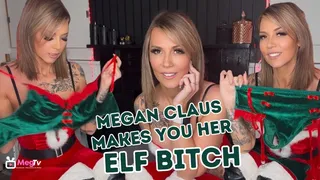 Megan Claus makes you her elf bitch