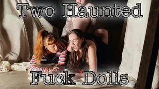 Two Haunted Fuck Dolls, A Halloween Threesome