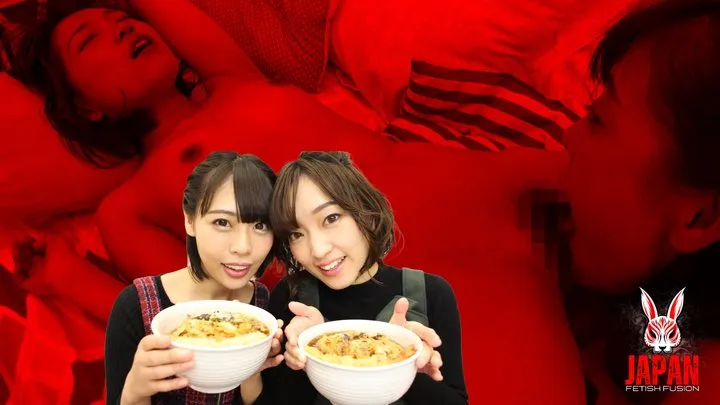 New Year's Eve Special, Soba & Hot Pot Drinking Party - Cute Naughty Lesbian Play Yua Nanami & Ameri Hoshi