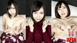 Sensitive Small Breasts Twitching Nipple Masturbation - Nanoka Yuho