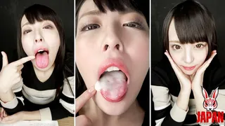 Clean Tongue for a Dream Blowjob with Ikumi KUROKI