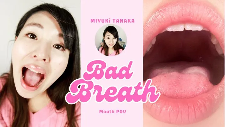 Feel Amateur Asami's bad breath