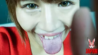Virtual Tongue Kiss with Konoha Kasubake