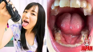 Seductive Dental Selfies with Arare NISHIGUCHI