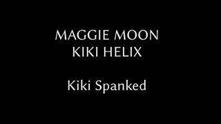 Maggie Moon &amp; Kiki Helix - Kiki Spanked