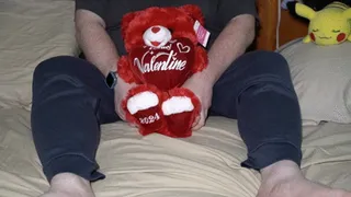 Sharing Valentine's Day with My Bear