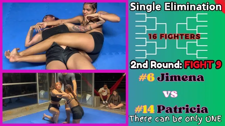 Fight 9: 16 Person Elimination Tournament - Jimena vs Patricia