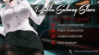 Public Subway Slave Fantasy {AUDIO ONLY}