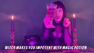 Witch Makes You Impotent with Magic Potion