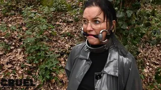 Misty captive handcuffed and chained perils - chained outside Part 3