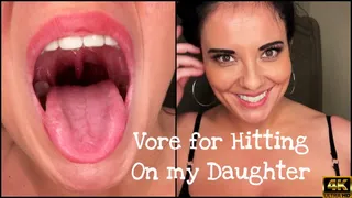 Vore for Hitting on my Step-daughter (with sfx)